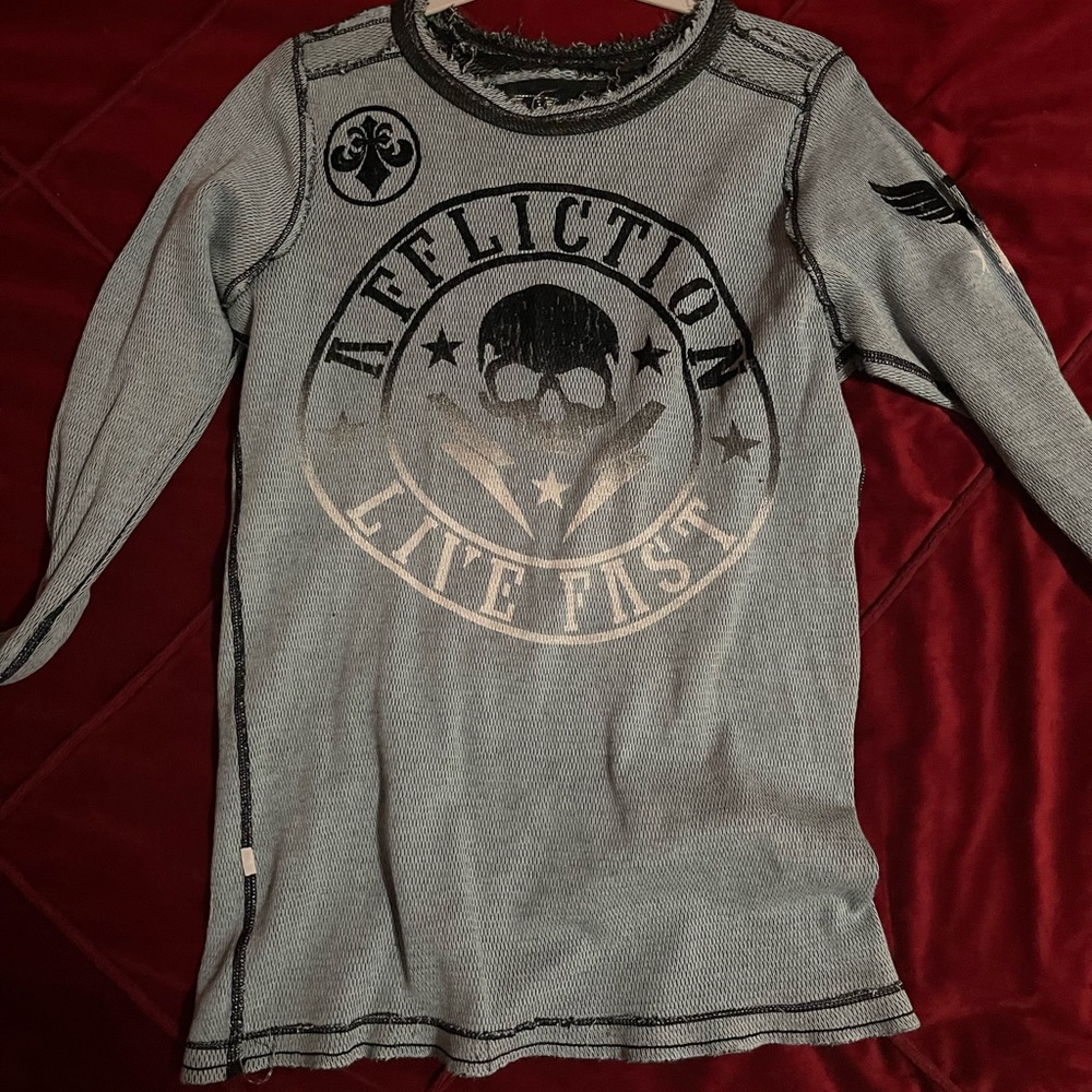 Reversible Men's Affliction Thermal from